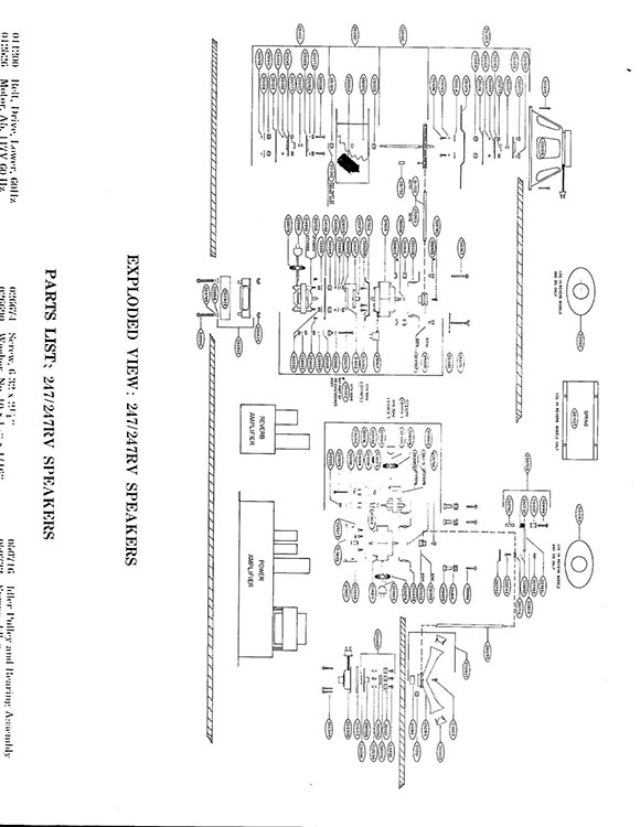 Leslie 145, 147, 247 Speaker Owners Manual