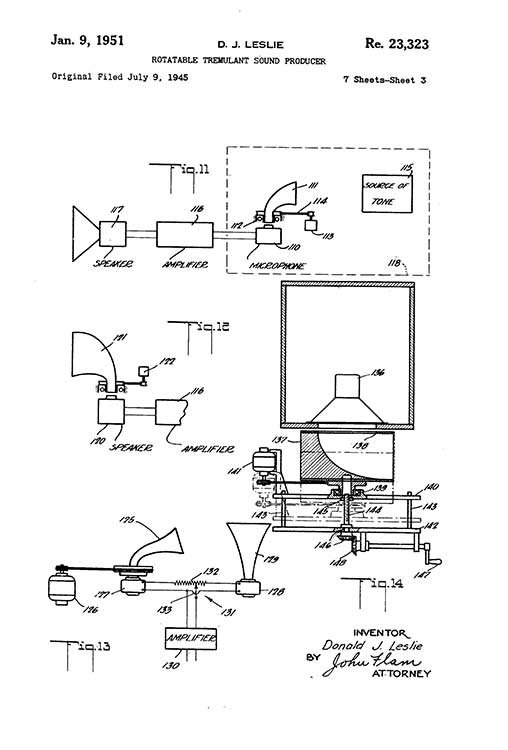 Leslie 122 Speaker Owners Manual