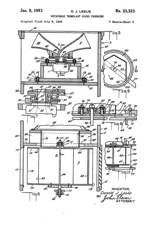 Leslie 122 Speaker Owners Manual